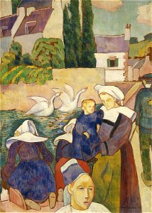 Émile Bernard - Pont à Pont-Aven, 1891