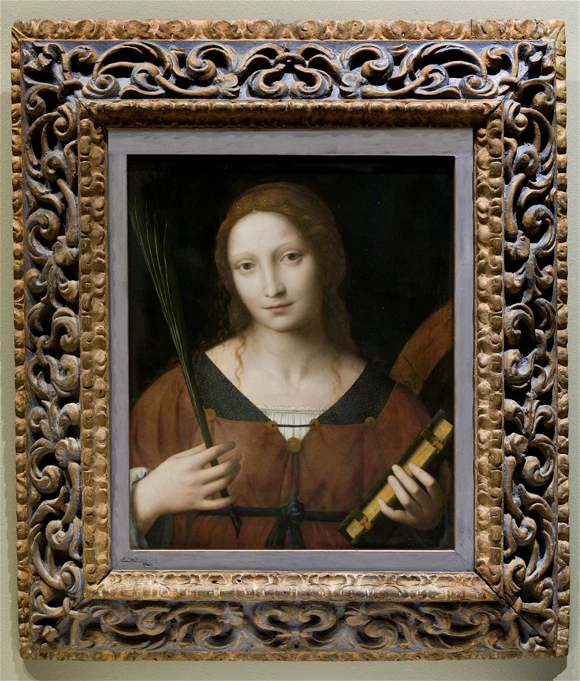 Bernardino Luini - St Catherine of Alexandria - KMSsp37 - Statens Museum for Kunst
