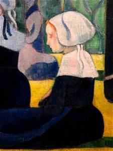 BERNARD Emile,1892 - Les Bretonnes aux Ombrelles - Detail 29