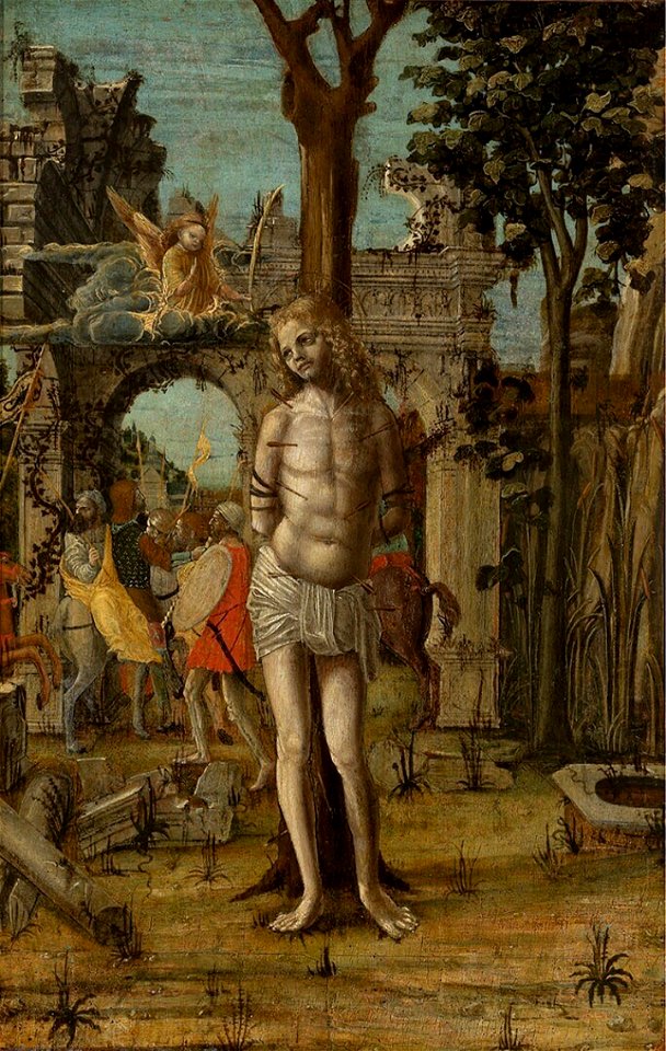 Bernardino Butinone - Het martelaarschap van de heilige Sebastiaan - 2546 (OK) - Museum Boijmans Van Beuningen