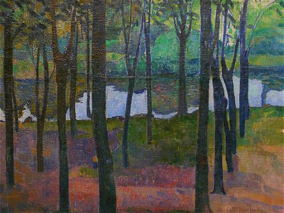 BERNARD Emile,1888 - Madeleine au Bois d'Amour - Detail 06