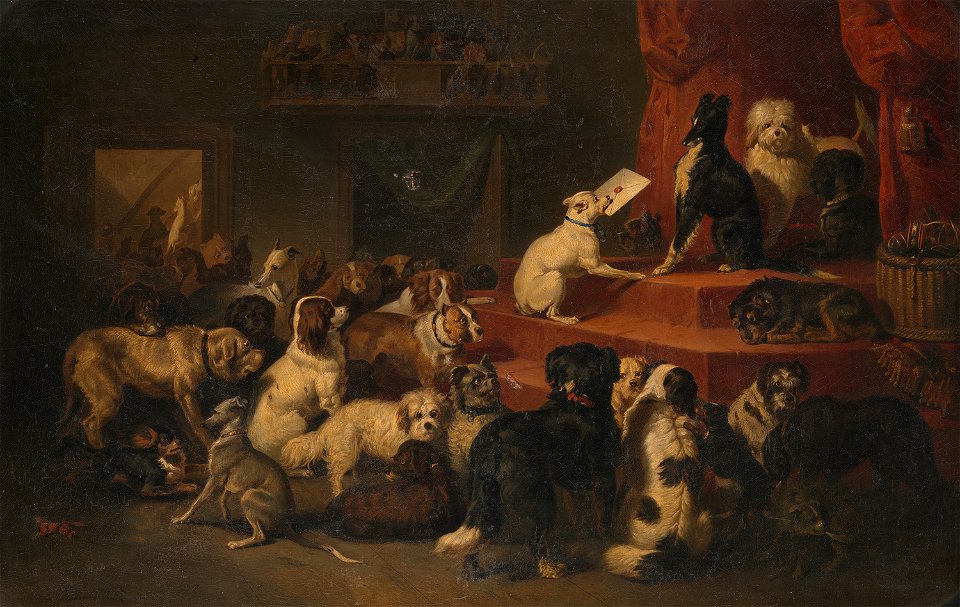 Bernard te Gempt - Het hondenrequest - SA 273 - Amsterdam Museum