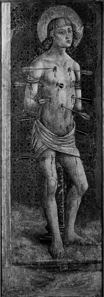 Bernardino di Lorenzo di Cecco - Saint Sebastian - 47.232 - Museum of Fine Arts