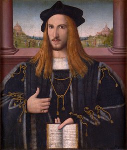 Bernardino Loschi Alberto III Pio. Free illustration for personal and commercial use.