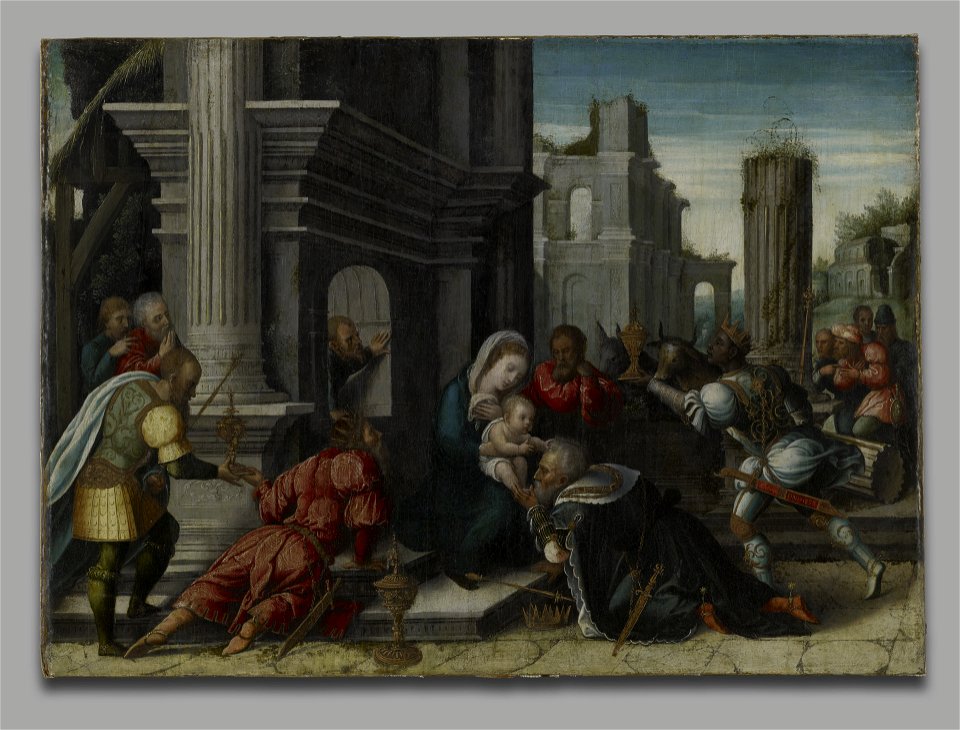 Bernard van Orley - The Adoration of the Magi - ILE1995.3.2 - Yale University Art Gallery