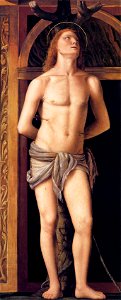 Bernardino Luini - St Sebastian - WGA13773. Free illustration for personal and commercial use.