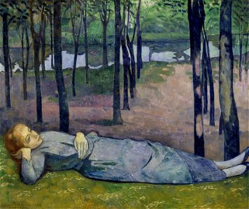 Émile Bernard - Madeleine au Bois d'Amour (1888)