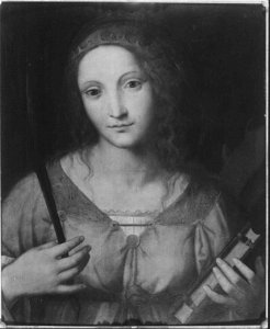 Bernardino Luini (d. 1532) - Saint Catherine of Alexandria - RCIN 406439 - Royal Collection