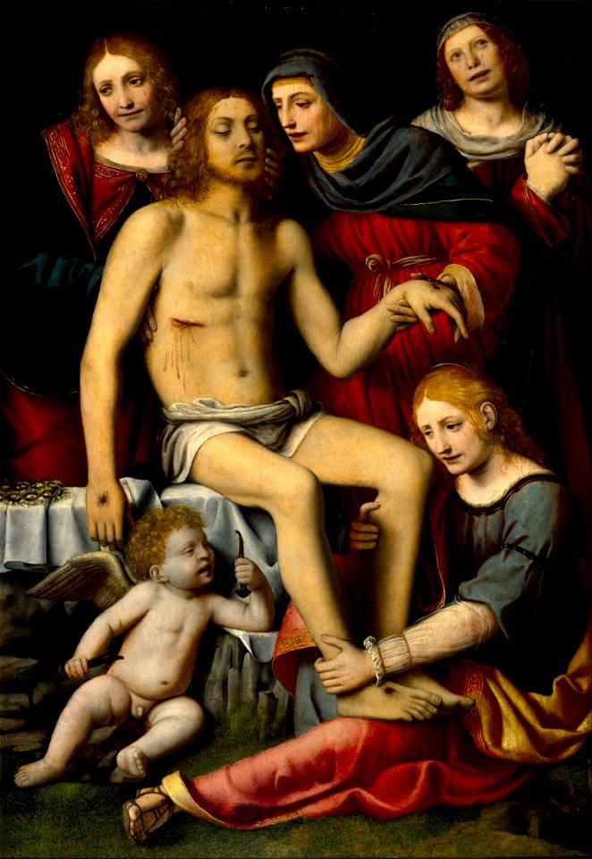 Bernardino Luini - Lamentation over the Dead Christ - Google Art Project