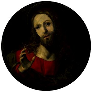 Bernardino Luini - Jesus Cristo. Free illustration for personal and commercial use.