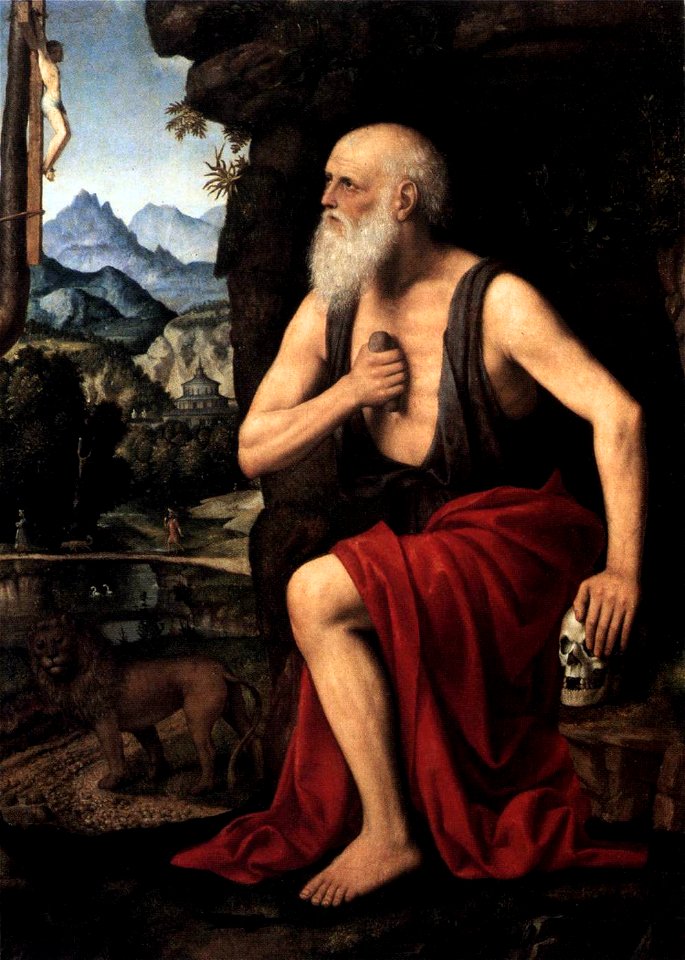 Bernardino Luini - The Penitent St Jerome - WGA13761