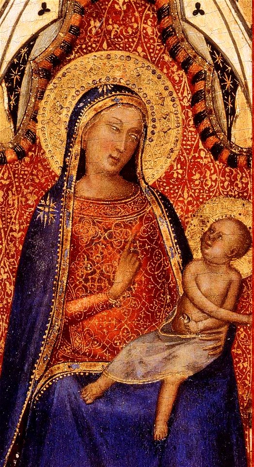 Bernardo Daddi - Triptych (detail) - WGA05872
