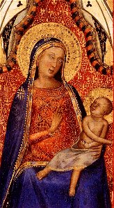 Bernardo Daddi - Triptych (detail) - WGA05872