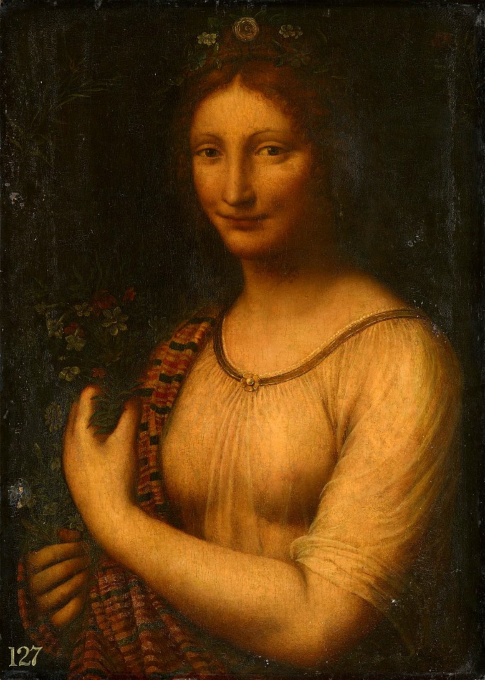 Bernardino Luini (d. 1532) - Flora - RCIN 405474 - Royal Collection