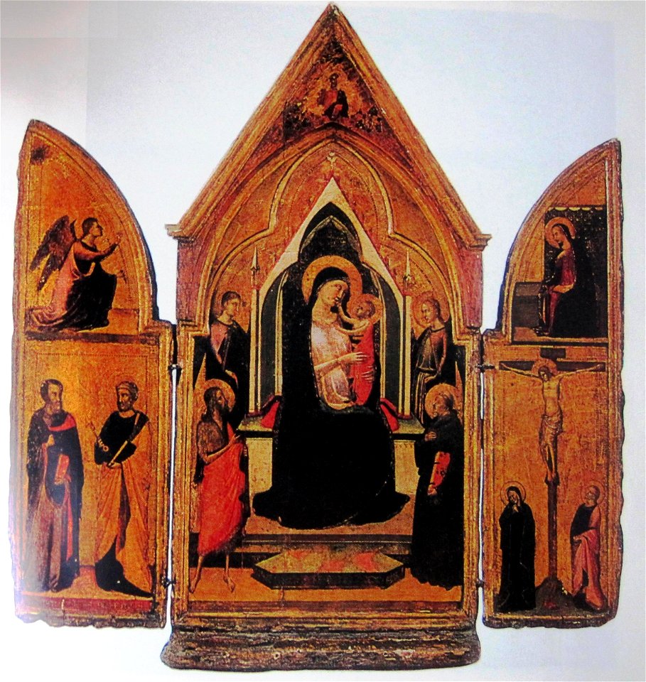 Bernardo Daddi. Triptych (Art Museum of Georgia)