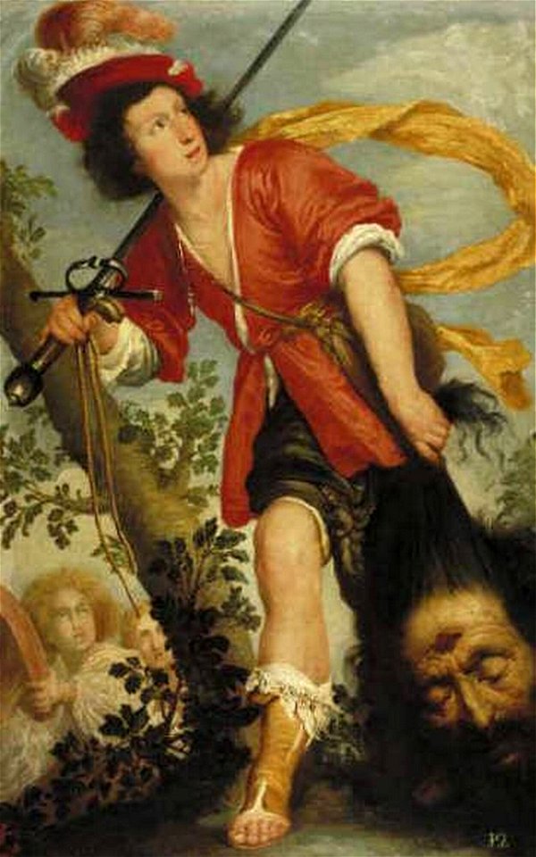 Bernardo Strozzi - David with the Head of Goliath (Boijmans Van Beuningen)
