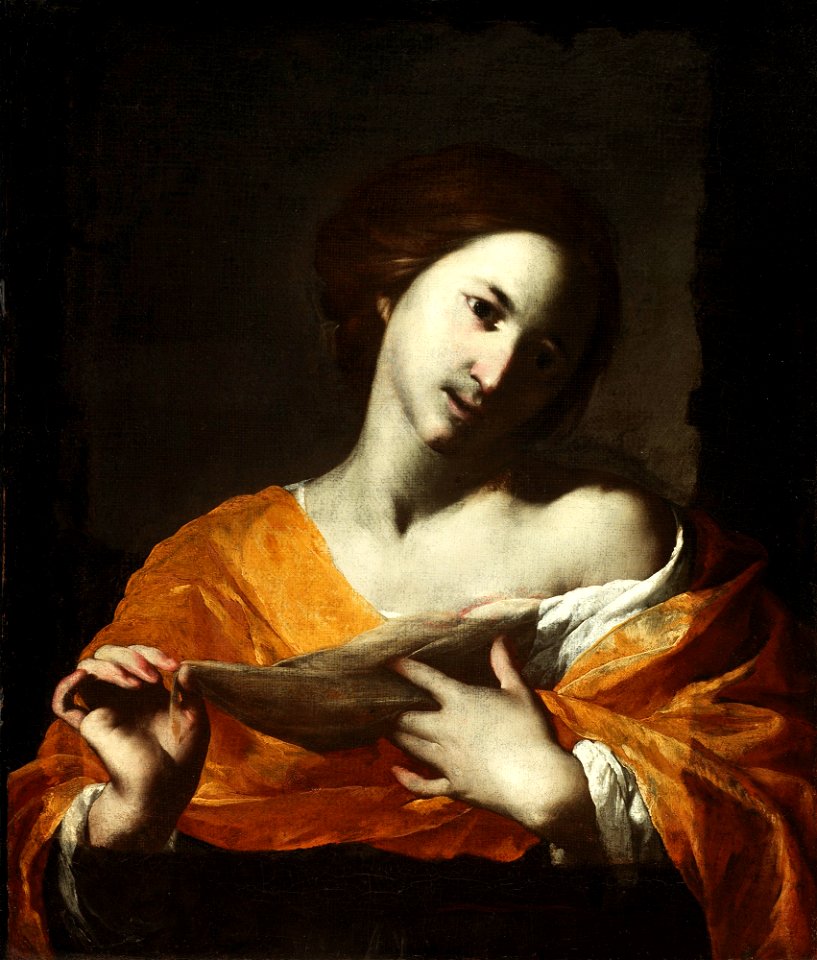 Bernardo Cavallino - Saint Agatha - 45.508 - Detroit Institute of Arts