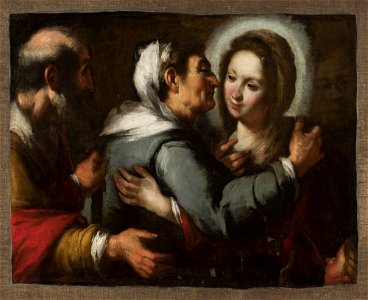 Bernardo Strozzi - Visitation - M.Ob.673 MNW - National Museum in Warsaw