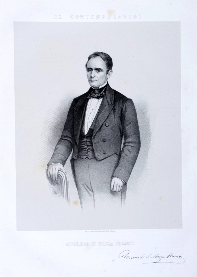Bernardo de Souza Franco - Litografia