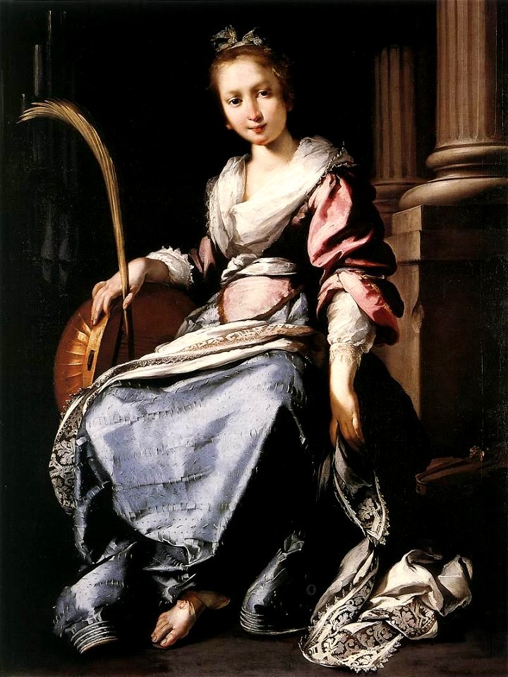 Bernardo Strozzi - St Cecilia - WGA21904