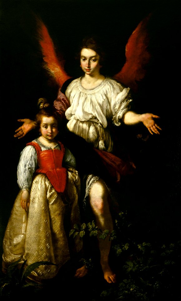 Bernardo Strozzi - The Guardian Angel - Google Art Project