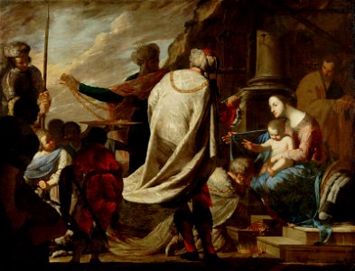 Bernardo Cavallino - Adoration of the Magi - Google Art Project