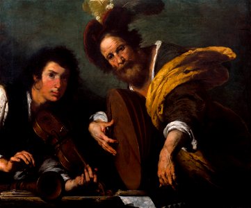 Bernardo Strozzi (Genoa 1581-Venice 1644) - The Concert - RCIN 404978 - Royal Collection