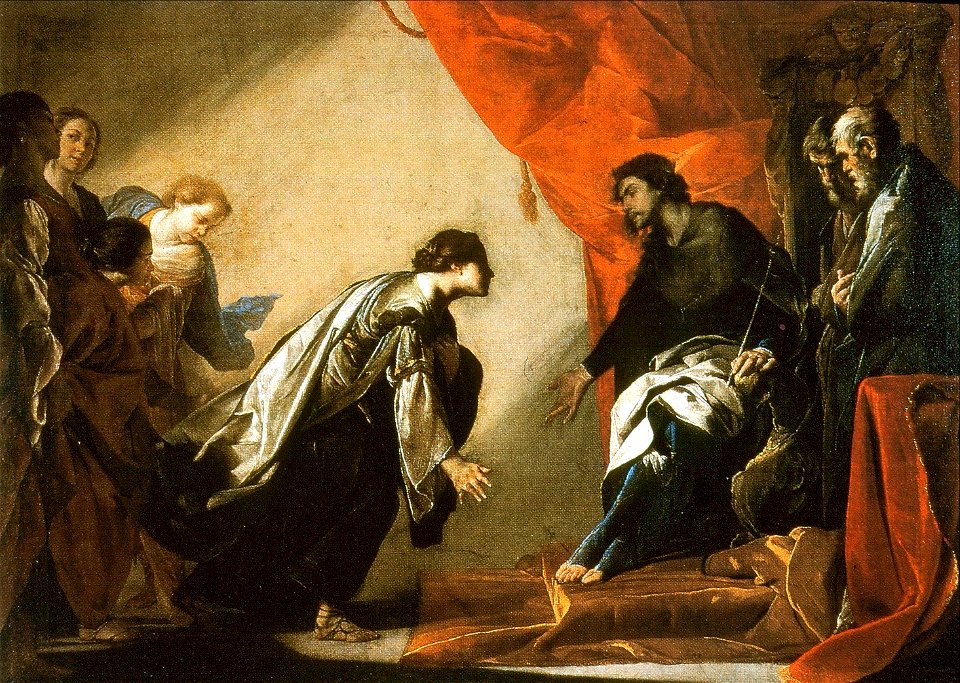 Bernardo Cavallino - Esther and Ahaseurus - WGA4600
