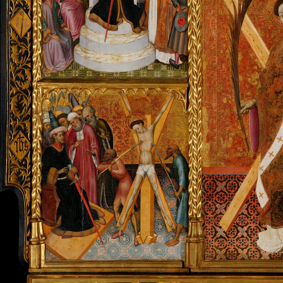 Bernat Martorell - Altarpiece of Saint Vincent - Google Art Project-x0-y1
