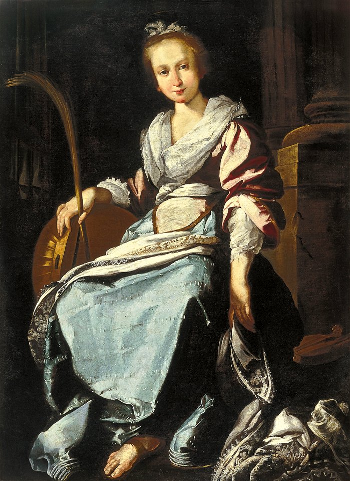 Bernardo Strozzi - Santa Cecilia
