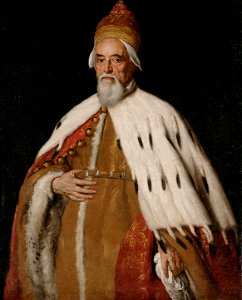 Bernardo Strozzi, , Kunsthistorisches Museum Wien, Gemäldegalerie - Der Doge Francesco Erizzo (1566-1646) - GG 352 - Kunsthistorisches Museum