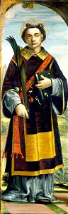 Bernardo Zenale - Saint Stephen - Google Art Project