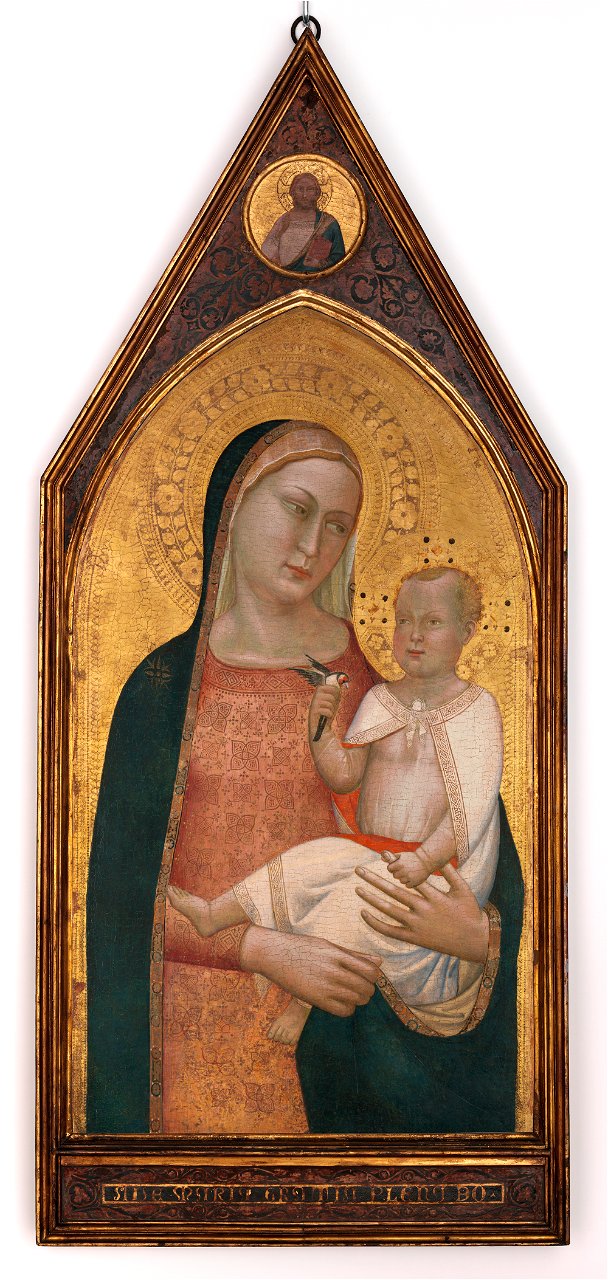 Bernardo Daddi - Virgin and Child - P15w26 - Isabella Stewart Gardner Museum