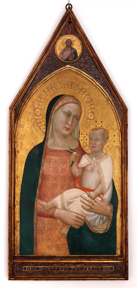 Bernardo Daddi - Virgin and Child - P15w26 - Isabella Stewart Gardner Museum