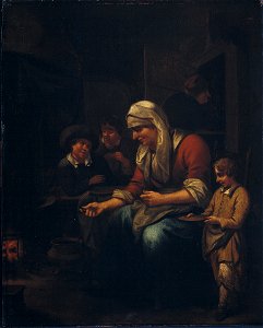 Bernardus van Schijndel - pannekoekbakster