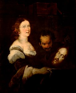Bernardo Strozzi - Salome with the head of St John the Baptist