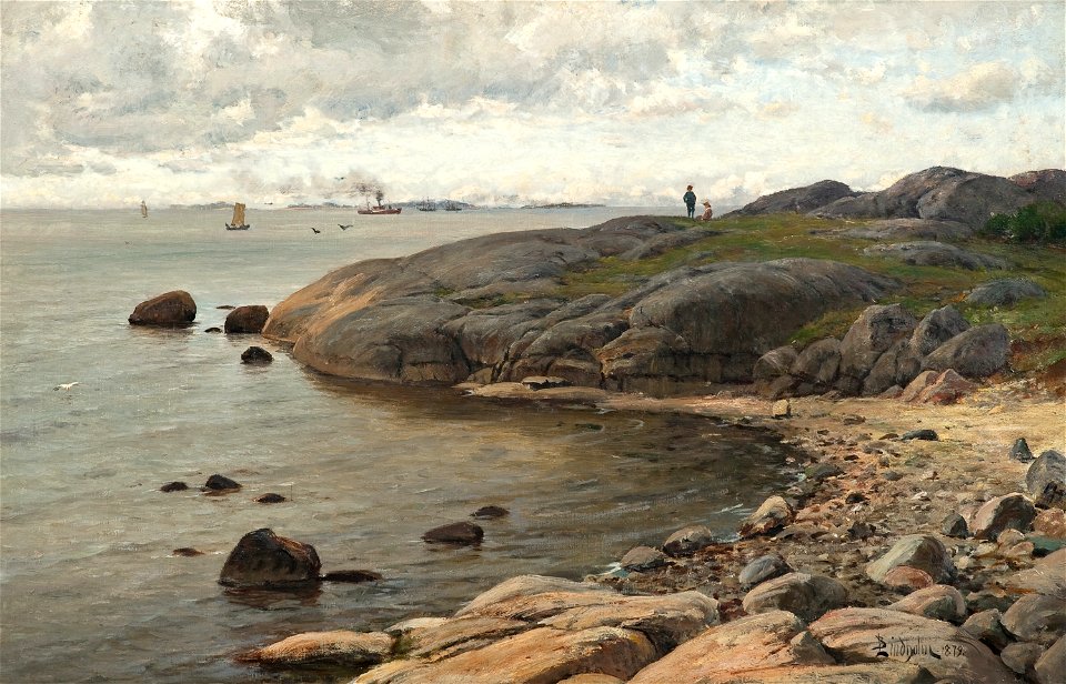 Berndt Lindholm - Coastal View
