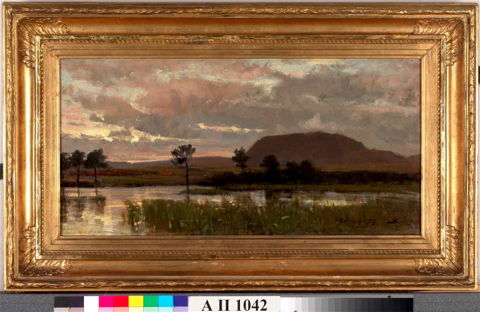 Berndt Lindholm - Landscape from the Surroundings of Göteborg - A II 1042 - Finnish National Gallery
