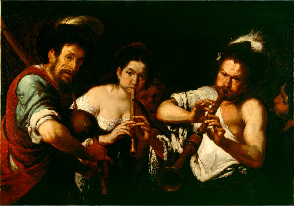 Bernardo Strozzi - Street Musicians - 51.13 - Detroit Institute of Arts