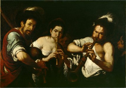 Bernardo Strozzi - Street Musicians - 51.13 - Detroit Institute of Arts