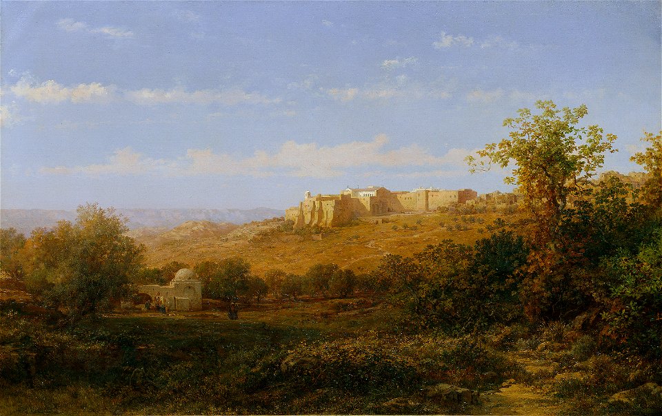 Bernhard Fiedler - Kloster in Bethlehem - 2972 - Kunsthistorisches Museum