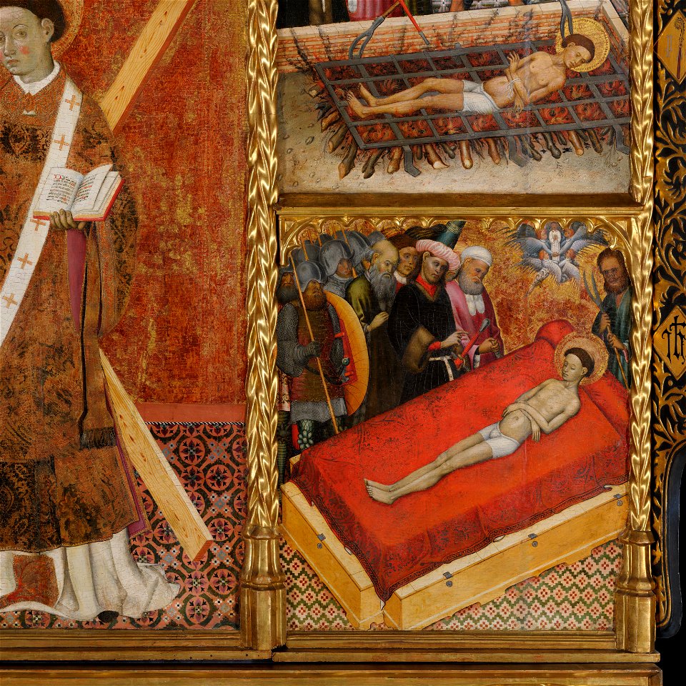 Bernat Martorell - Altarpiece of Saint Vincent - Google Art Project-x1-y1