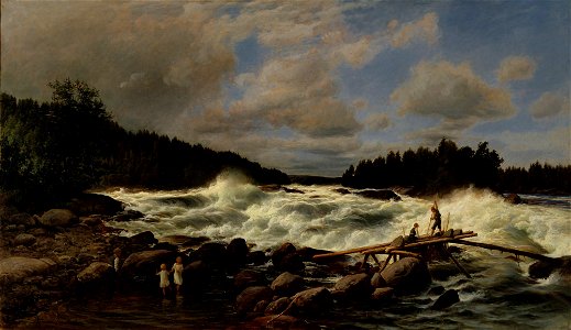 Berndt Lindholm - Vallinkoski - A II 784 - Finnish National Gallery