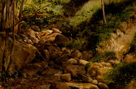 Berndt Lindholm - Brook - A II 1202 - Finnish National Gallery