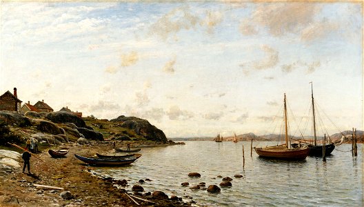 Berndt Lindholm - Rantakuva - A II 772 - Finnish National Gallery