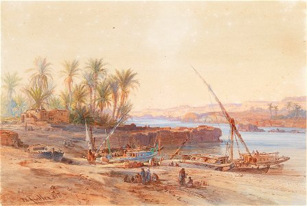Bernhard Fiedler - Riverboats on the Nile