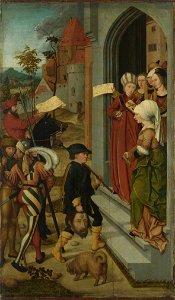 Bernhard Strigel - Rückkehr Davids mit dem Haupt des Goliath - WAF 1063 - Bavarian State Painting Collections
