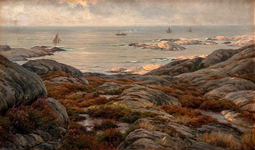 Berndt Lindholm - Kustlandskap