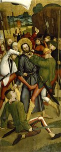 Bernhard Strigel - The Arrest of Christ - Walters 37666