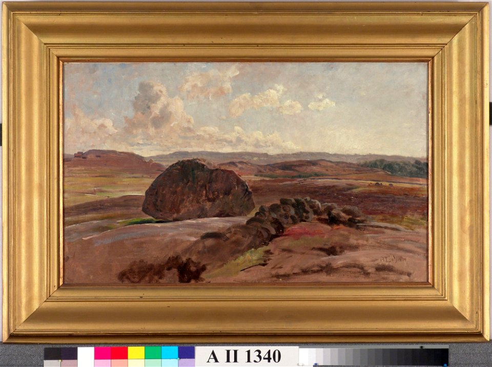 Berndt Lindholm - Rugged landscape near Gothenburg - A II 1340 - Finnish National Gallery